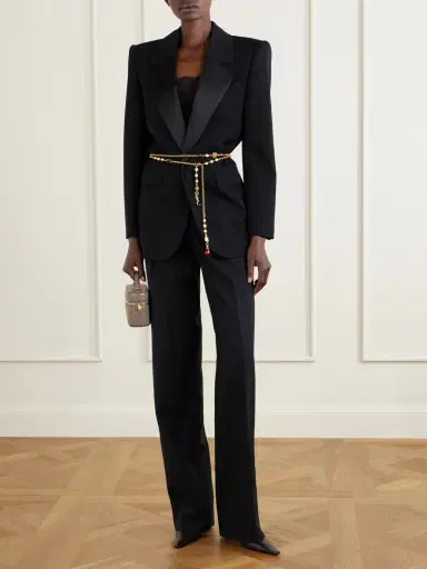 Saint Laurent Gaby Vanity Mini Quilted Leather Shoulder Bag | Thumbnail 2