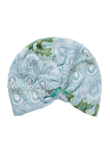 Missoni Metallic Crochet-knit Turban | Thumbnail 1