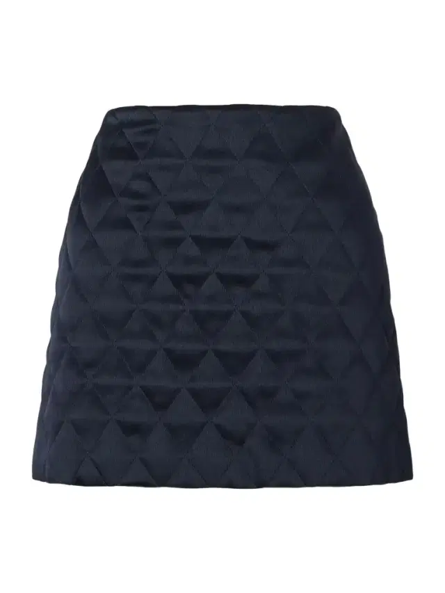 Novalis Coci Quilted Satin-crepe Mini Skirt
