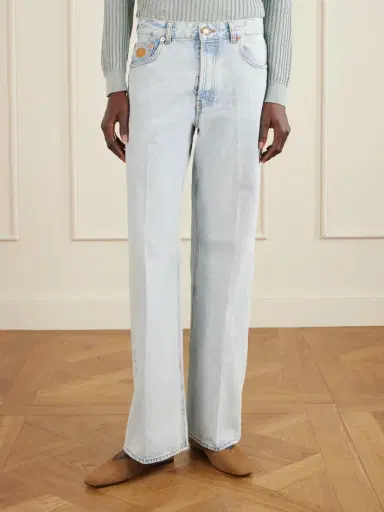 Blazé Milano Nariida Maline Mid-rise Wide-leg Jeans | Thumbnail 3 Blazé Milano Nariida Maline Mid-rise Wide-leg Jeans | Thumbnail 3