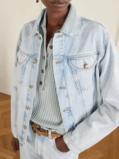 Blazé Milano Nariida Amrock Denim Jacket | Thumbnail 5 Blazé Milano Nariida Amrock Denim Jacket | Thumbnail 5