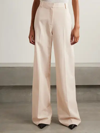Nili Lotan River Wool-twill Wide-leg Pants | Thumbnail 3 Nili Lotan River Wool-twill Wide-leg Pants | Thumbnail 3
