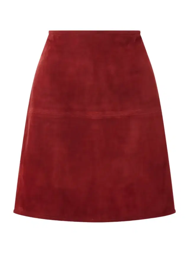 Engel Paneled Suede Midi Skirt