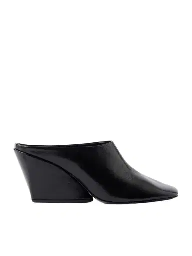 Proenza Schouler Slant Leather Mules | Thumbnail 1 Proenza Schouler Slant Leather Mules | Thumbnail 1
