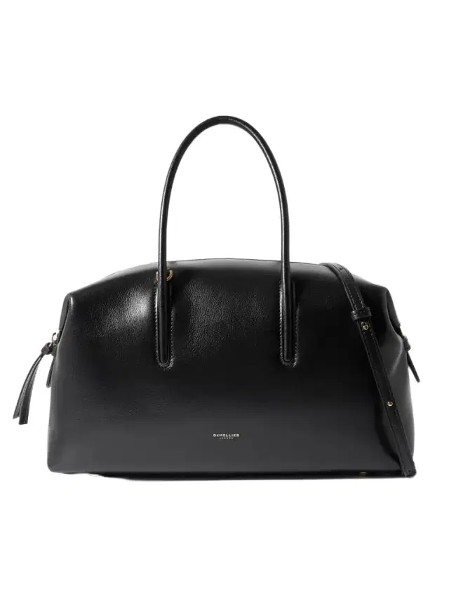 The Stockholm Midi Textured-leather Tote