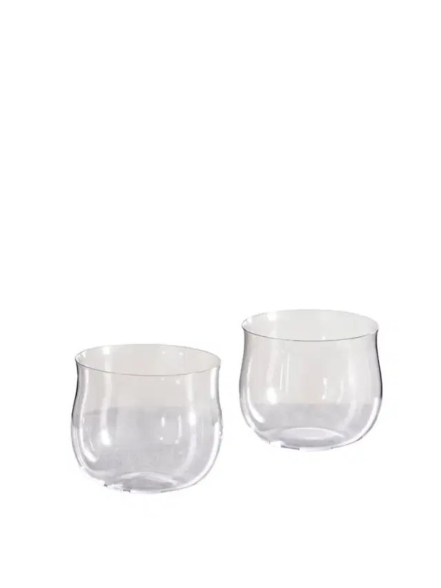 LOBMEYR Set Of Two Crystal Glass Tumblers