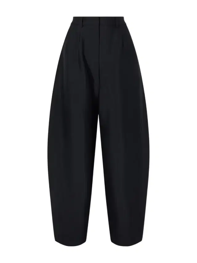 Pleated Wool And Mohair-blend Barrel-leg Pants