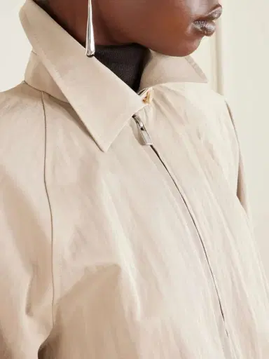 Magda Butrym Embroidered Cotton-blend Jacket | Thumbnail 5 Magda Butrym Embroidered Cotton-blend Jacket | Thumbnail 5