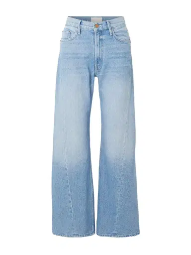 Mother Snacks! The Lemon Twist Mid-rise Wide-leg Jeans | Thumbnail 1 Mother Snacks! The Lemon Twist Mid-rise Wide-leg Jeans | Thumbnail 1