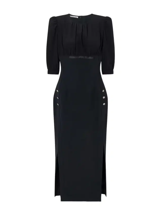 Bow-detailed Embellished Gathered Silk-cady Midi Dress