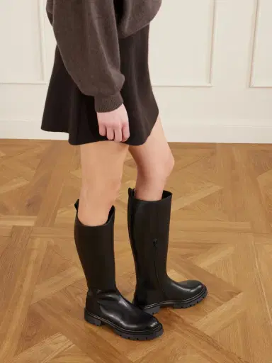 Staud Henry Leather Knee Boots | Thumbnail 2 Staud Henry Leather Knee Boots | Thumbnail 2