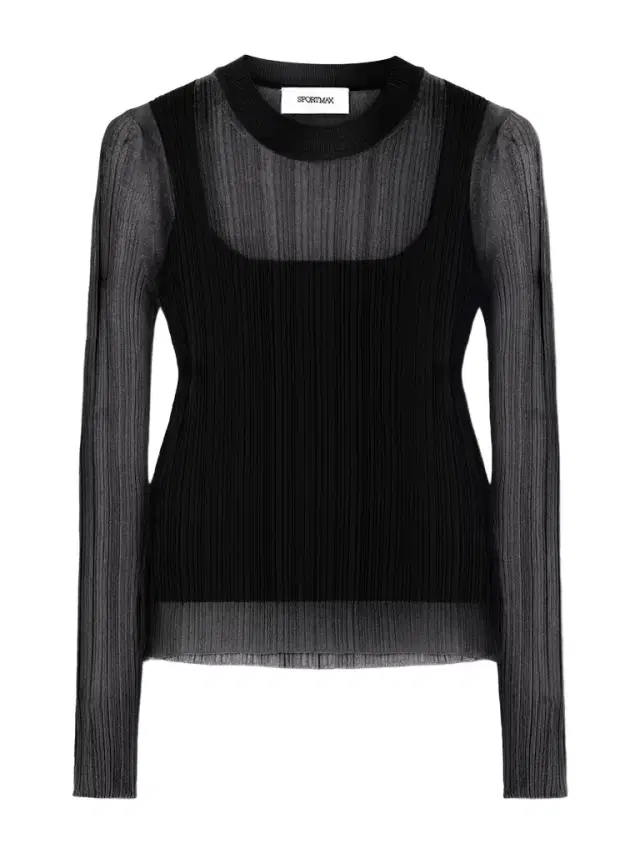 Ribbed-knit Top