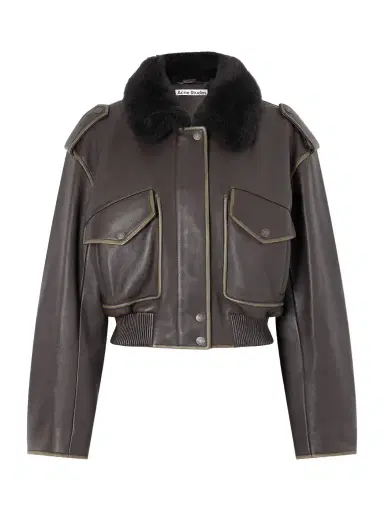 Acne Studios Shearling Bomber Jacket | Thumbnail 1