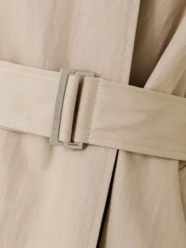Magda Butrym Hooded Belted Cotton-blend Jacket | Thumbnail 4