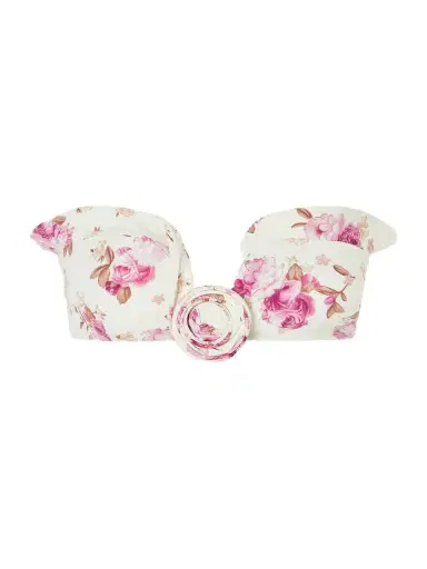 Magda Butrym Appliquéd Floral-print Bikini Top | Thumbnail 1 Magda Butrym Appliquéd Floral-print Bikini Top | Thumbnail 1