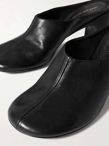 Dries Van Noten Leather Mules | Thumbnail 4 Dries Van Noten Leather Mules | Thumbnail 4