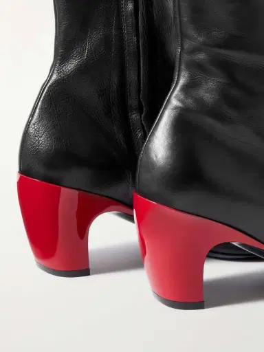 Dries Van Noten Leather Ankle Boots | Thumbnail 4 Dries Van Noten Leather Ankle Boots | Thumbnail 4