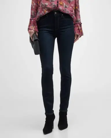PAIGE Hoxton Ankle High Rise Skinny Jeans | Thumbnail 2