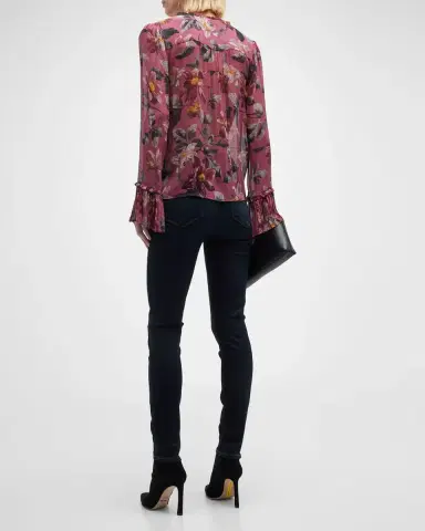 PAIGE Hoxton Ankle High Rise Skinny Jeans | Thumbnail 4