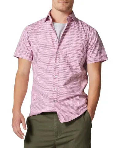 Rodd & Gunn Men's Rosebank Poplin Short-Sleeve Shirt | Thumbnail 1 Rodd & Gunn Men's Rosebank Poplin Short-Sleeve Shirt | Thumbnail 1