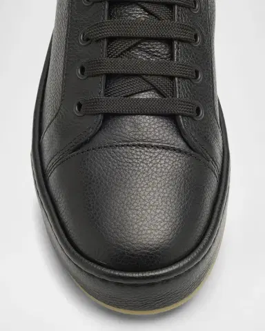 Giuseppe Zanotti Men's Gz-City Tonal Leather Low-Top Sneakers | Thumbnail 5 Giuseppe Zanotti Men's Gz-City Tonal Leather Low-Top Sneakers | Thumbnail 5