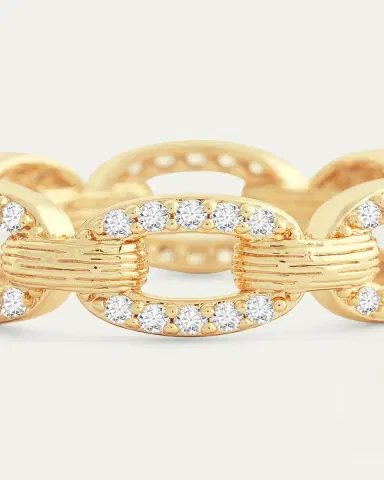 Anabel Aram Jewelry Enchanted Forest Chain Ring | Thumbnail 5