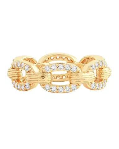 Anabel Aram Jewelry Enchanted Forest Chain Ring | Thumbnail 1