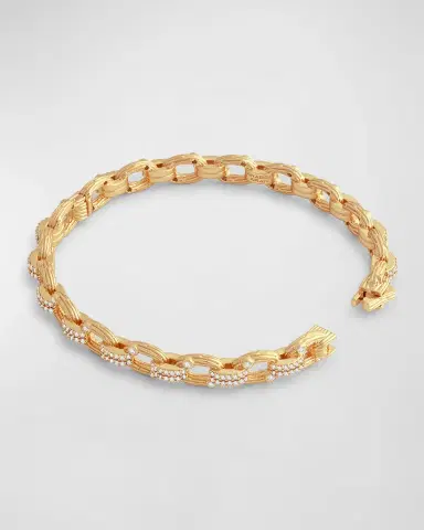 Anabel Aram Jewelry Enchanted Forest Chain Hinged Bangle | Thumbnail 2