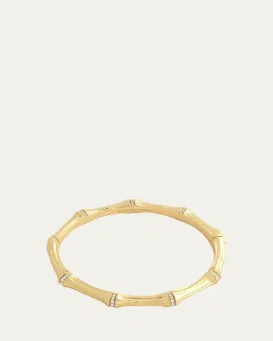 Anabel Aram Jewelry Bamboo Hinged Bangle | Thumbnail 3 Anabel Aram Jewelry Bamboo Hinged Bangle | Thumbnail 3