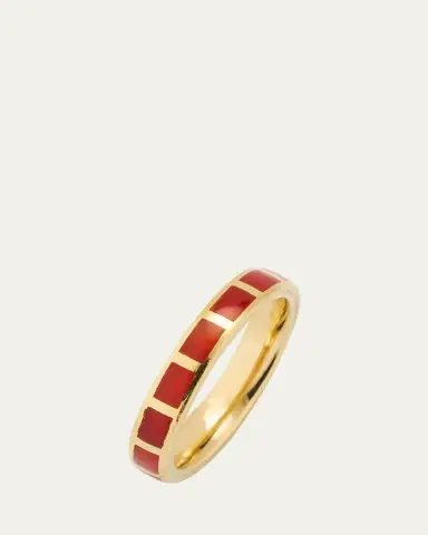 Jan Leslie Dash Rectangle Gemstone Ring | Thumbnail 3