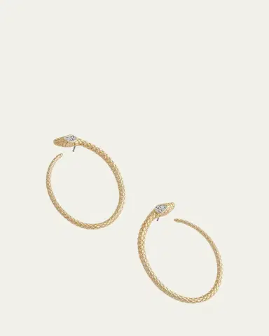 Anabel Aram Jewelry Serpent Hoop Earrings | Thumbnail 3