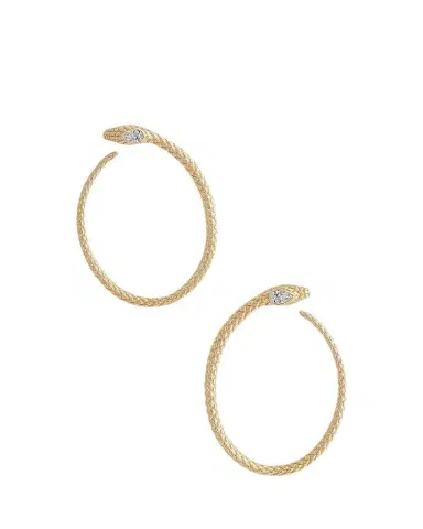 Anabel Aram Jewelry Serpent Hoop Earrings | Thumbnail 1