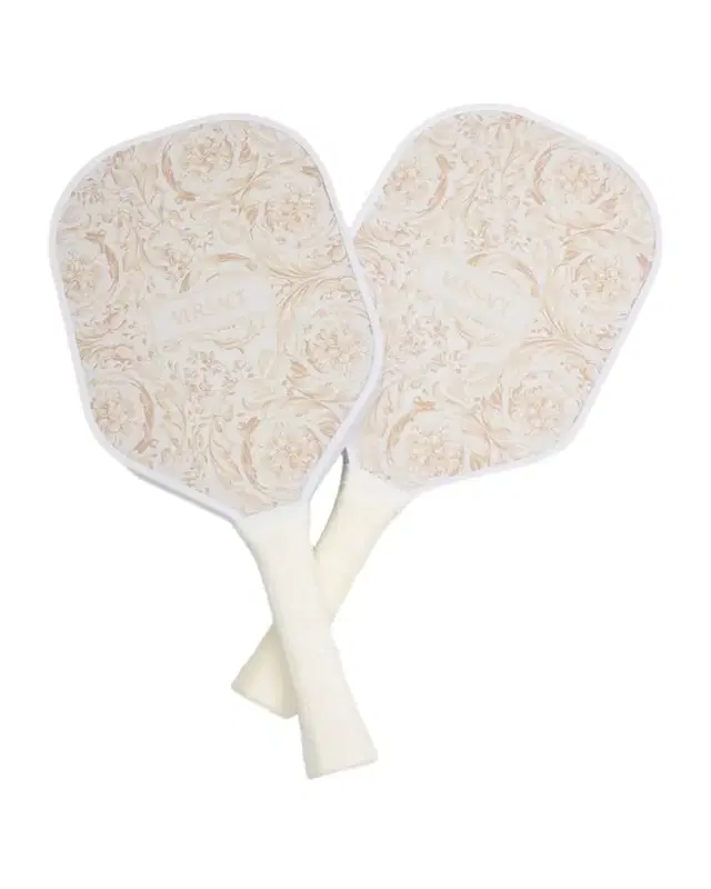 Versace Barocco Pickle Ball Rackets, Set of 2