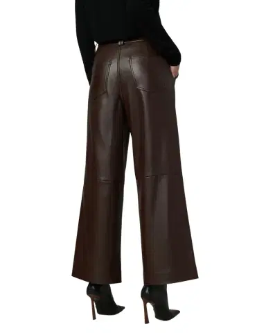 Joe's Jeans The Mia Vegan Leather Crop Trousers | Thumbnail 1 Joe's Jeans The Mia Vegan Leather Crop Trousers | Thumbnail 1