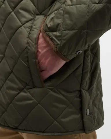 Peter Millar Men's Suffolk Quilted Travel Coat | Thumbnail 4 Peter Millar Men's Suffolk Quilted Travel Coat | Thumbnail 4