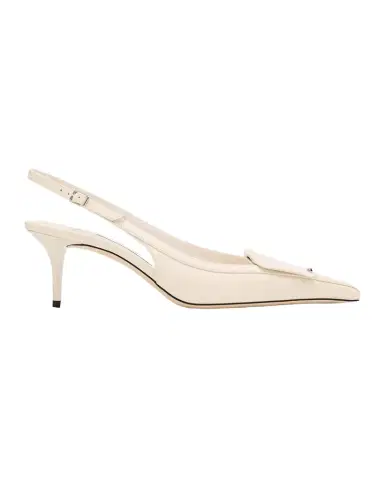 Jimmy Choo Frances Leather Slingback Pumps | Thumbnail 1