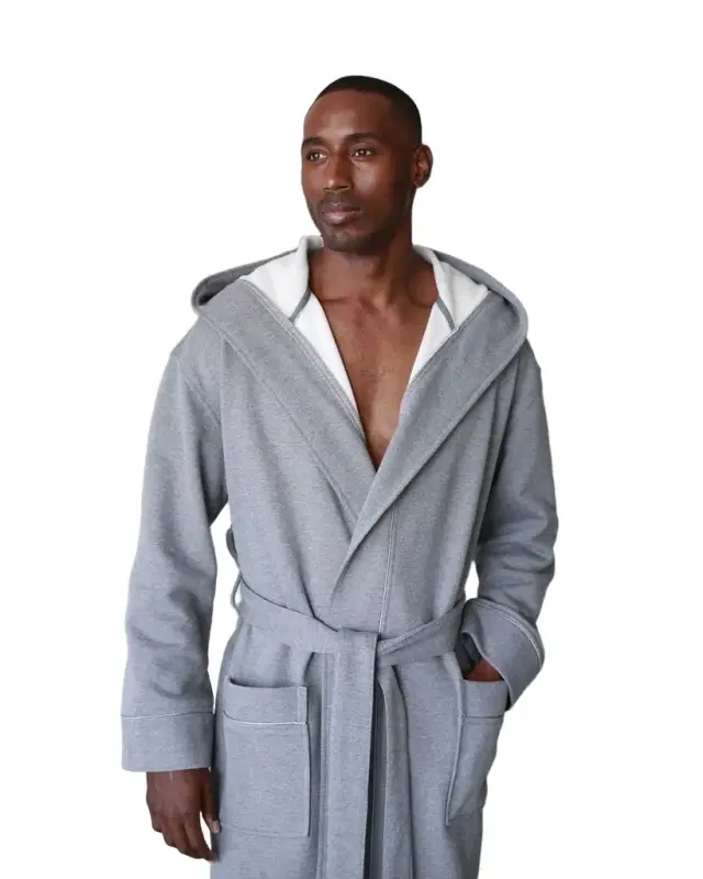 Men 's Montauk Hooded Fleece Robe