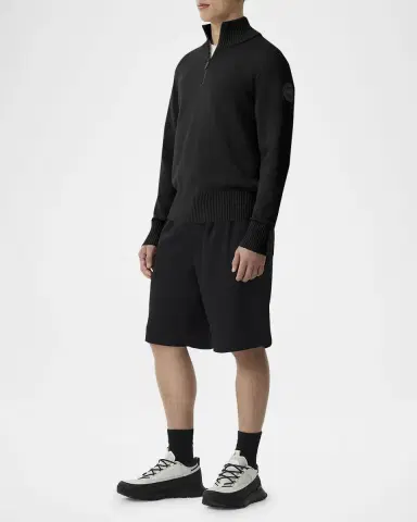 Canada Goose Men 's Rosseau Quarter-Zip Sweater | Thumbnail 2 Canada Goose Men 's Rosseau Quarter-Zip Sweater | Thumbnail 2