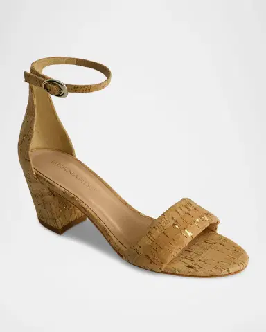 Bernardo Bowie Cork Ankle-Strap Sandals | Thumbnail 2