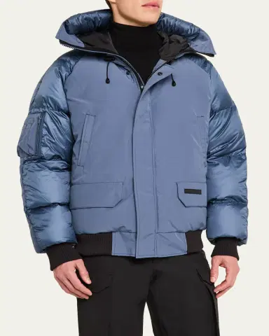 Canada Goose Men's Paradigm Chilliwack Down Hooded Bomber Jacket | Thumbnail 4 Canada Goose Men's Paradigm Chilliwack Down Hooded Bomber Jacket | Thumbnail 4