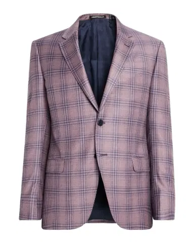 Emporio Armani Men's Plaid Sport Coat | Thumbnail 1 Emporio Armani Men's Plaid Sport Coat | Thumbnail 1