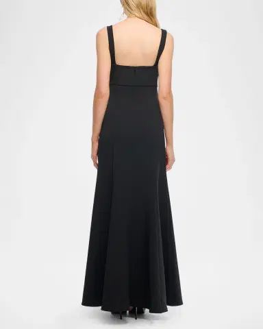 Shoshanna Bartlett Ruched Long Gown | Thumbnail 2 Shoshanna Bartlett Ruched Long Gown | Thumbnail 2