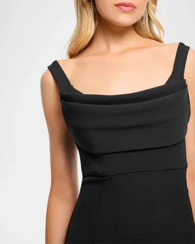 Shoshanna Bartlett Ruched Long Gown | Thumbnail 3 Shoshanna Bartlett Ruched Long Gown | Thumbnail 3