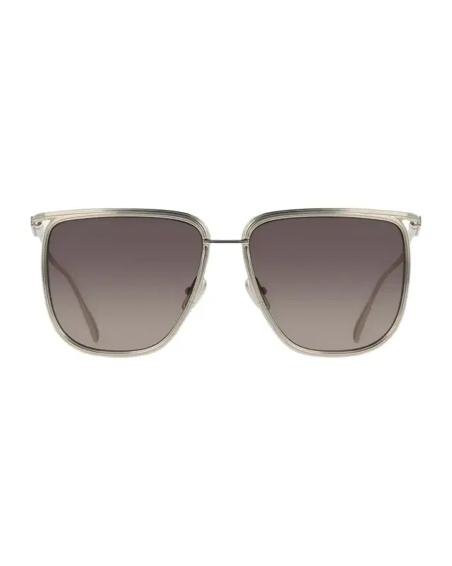 Rectangle Metal Sunglasses