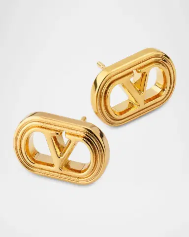 Valentino Garavani Ovalette Stud Earrings | Thumbnail 2
