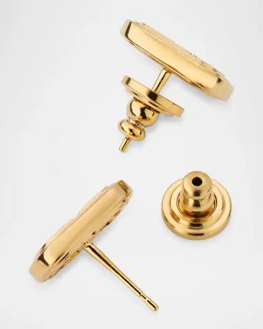 Valentino Garavani Ovalette Stud Earrings | Thumbnail 3