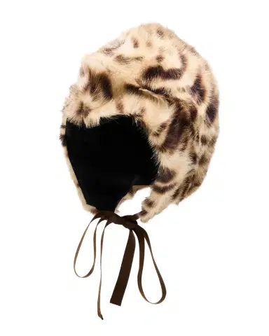 Aknvas Lynx Faux Fur Headdress | Thumbnail 1 Aknvas Lynx Faux Fur Headdress | Thumbnail 1