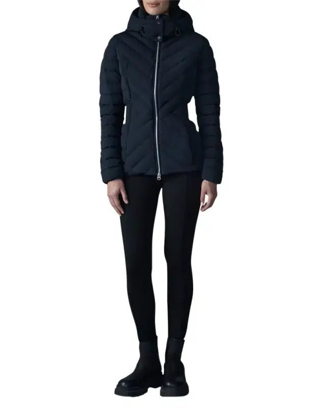 Mackage Idalee Light Down Jacket with Detachable Hood
