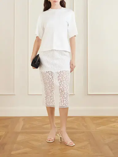 Maria McManus Cotton-lace Midi Skirt | Thumbnail 2 Maria McManus Cotton-lace Midi Skirt | Thumbnail 2