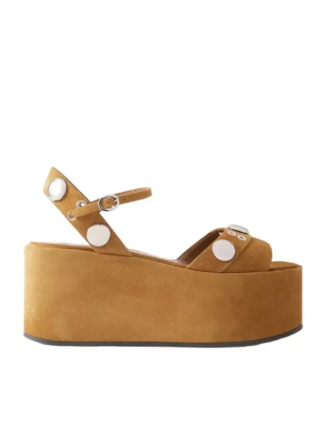 Nellcôte Embellished Suede Platform Sandals